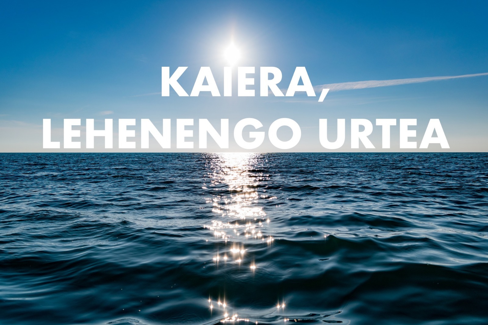 Zorionak, Kaiera! Egunkariaren lehenengo urteurrena