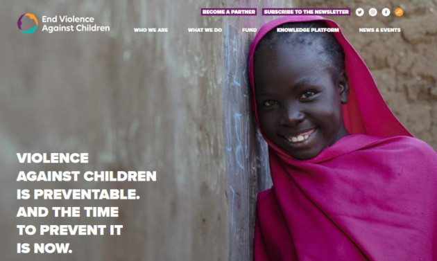 Haurren aurkako indarkeria bukatzeko kanpaina abian jarri du End Violence Against Children erakundeak