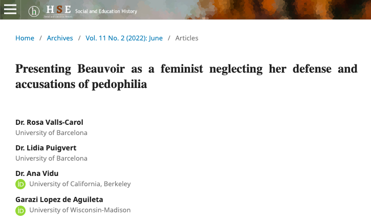 Simone de Beauvoir feminismoaren erreferente?